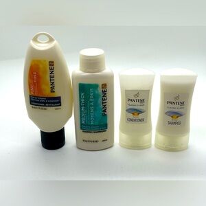 Pantene Conditioner 1.7 FLOz & 0.5 FLOZ & Shampoo 1.7 FLOz & 0.5 FLOZ Travel Sz